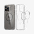 ACS03210 - iPhone 13 Pro Max Case Ultra Hybrid Mag Safe Compatible in white showing the back